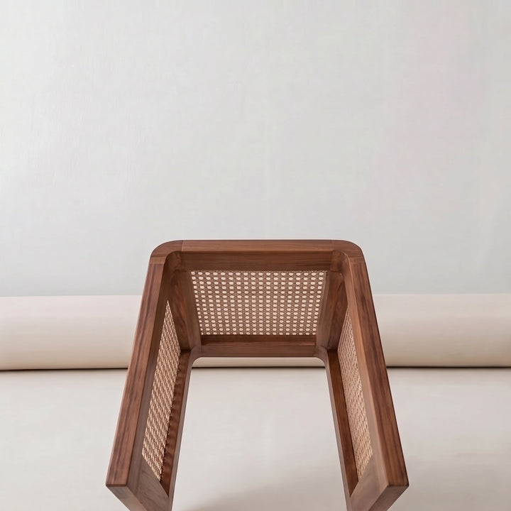 Minimalist Cube Table Solid Wood Compact Design Indoor Accent Furniture