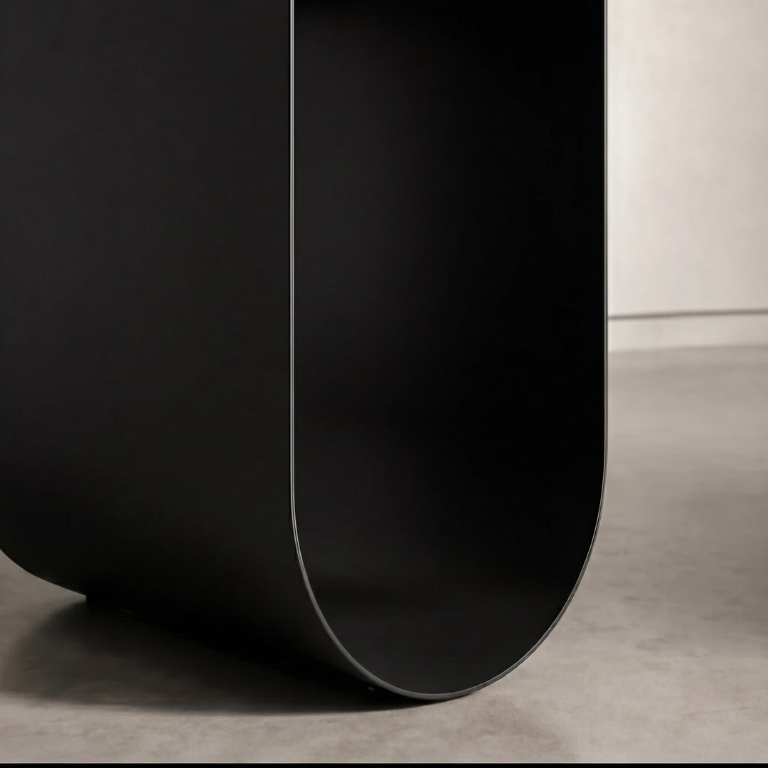 Modern Small Side Table Stainless Steel Easy Assembly for Compact Living Spaces