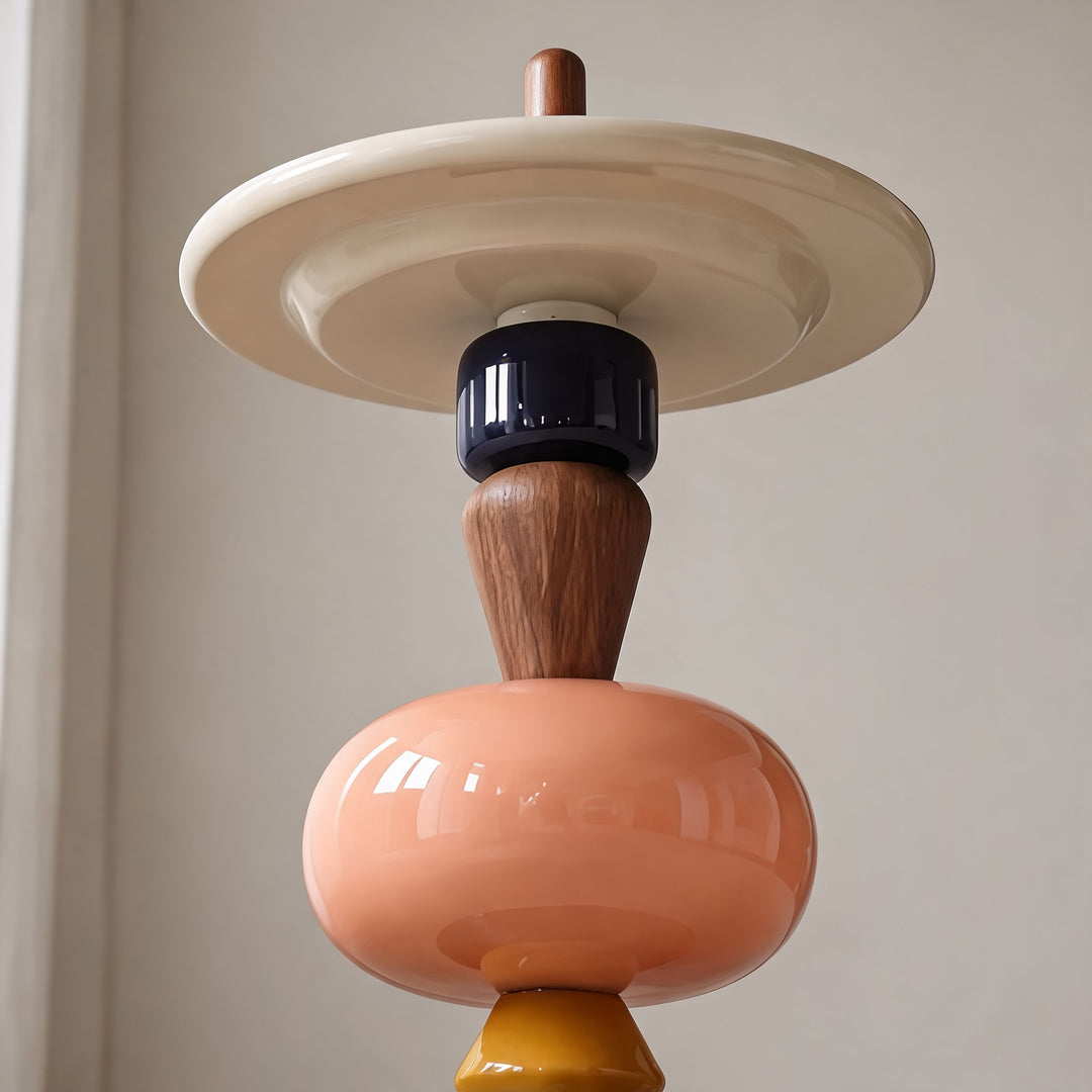 Scandinavian Style Modular Side Table Lightweight Wooden Accent Table with Versatile Design