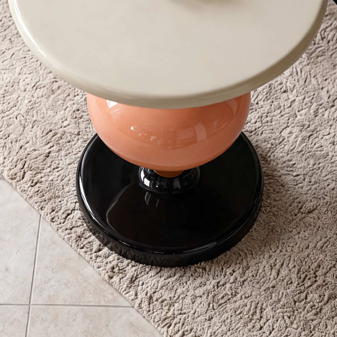 Scandinavian Style Modular Side Table Lightweight Wooden Accent Table with Versatile Design