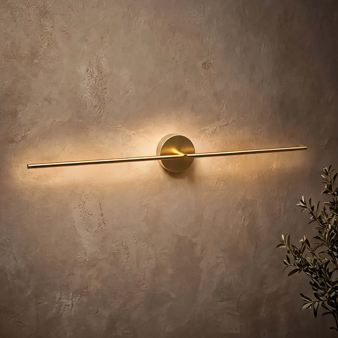 Modern Wall Light Sconce Metal Adjustable LED Linear Design Warm Cool Light Options