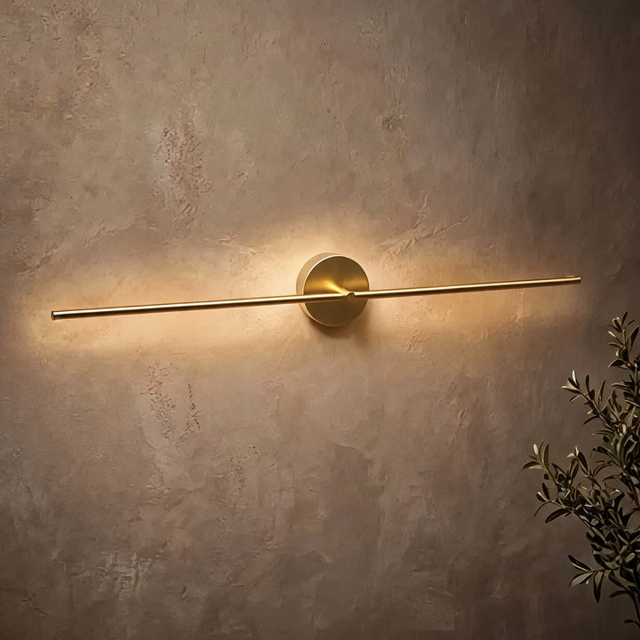 Modern Wall Light Sconce Metal Adjustable LED Linear Design Warm Cool Light Options