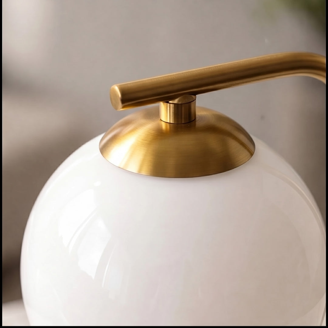 Modern Candle Warmer Lamp Table Light with Adjustable Height and Warm LED Glow