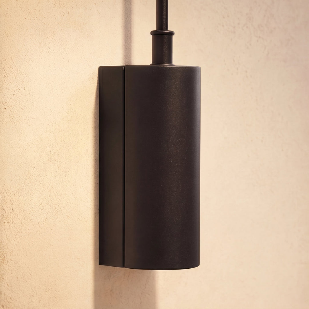 Modern Outdoor Wall Light Waterproof Metal Adjustable LED Wide Cone Design