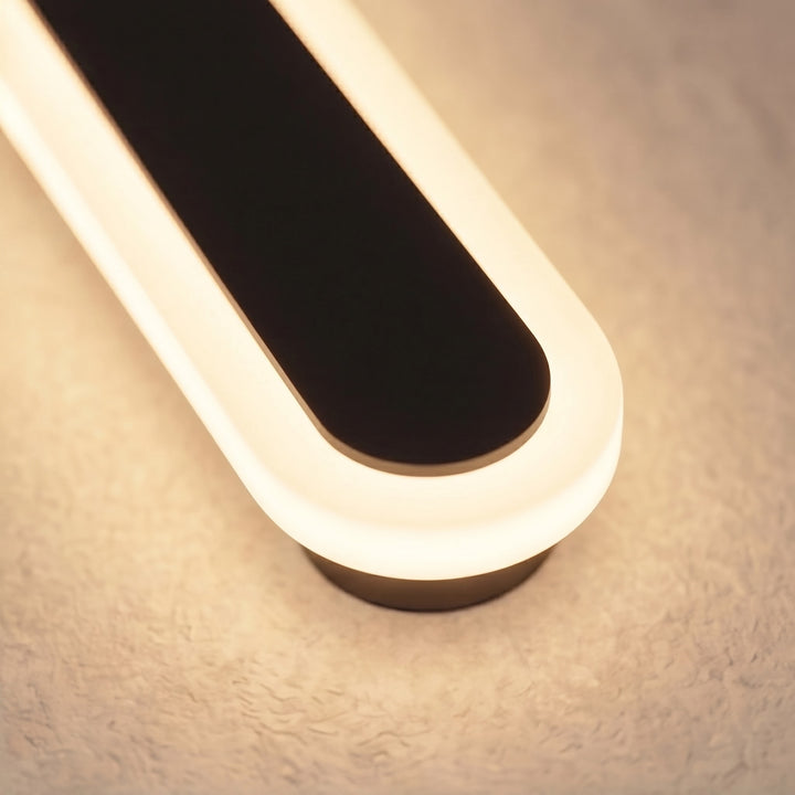 Modern Minimalist Outdoor Wall Lamp Wall Mounted Metal IP65 Weatherproof Dimmable LED Lighting