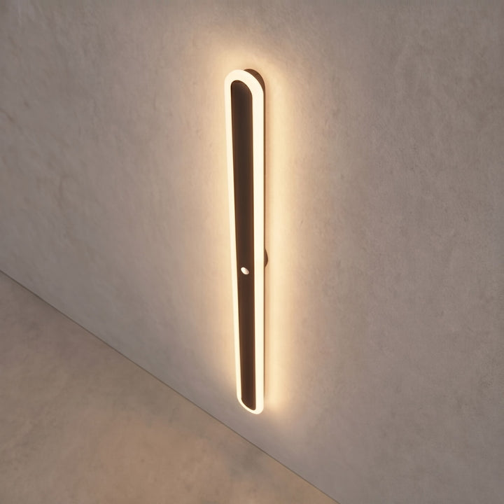 Modern Minimalist Outdoor Wall Lamp Wall Mounted Metal IP65 Weatherproof Dimmable LED Lighting