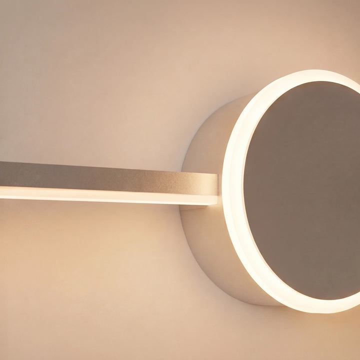 Modern Wall Light Bathroom Sconce Adjustable LED Aluminum Acrylic 3 Color Temperature