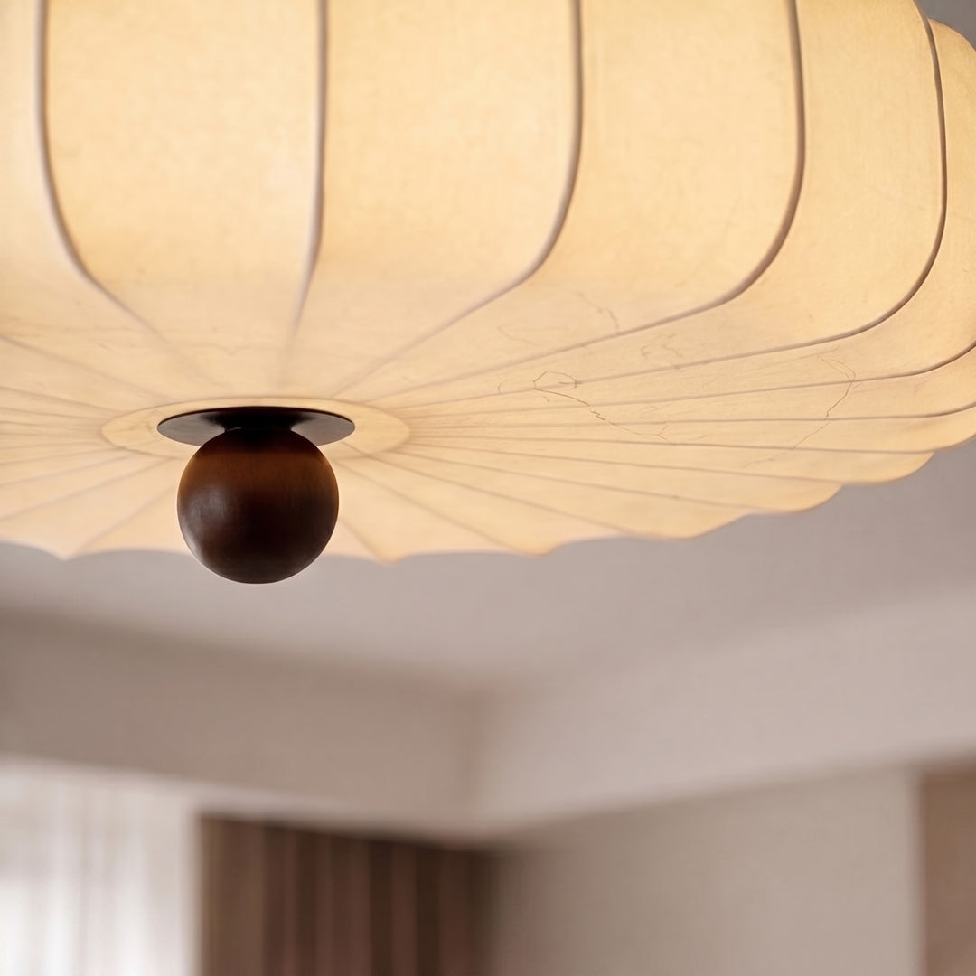 Modern Flush Mount Ceiling Light Metal LED Fixture with Adjustable Brightness