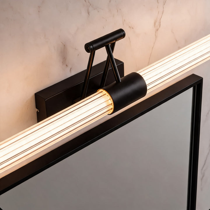 Modern LED Bathroom Vanity Light Wall Mounted with Adjustable Arms and 360-Degree Illumination