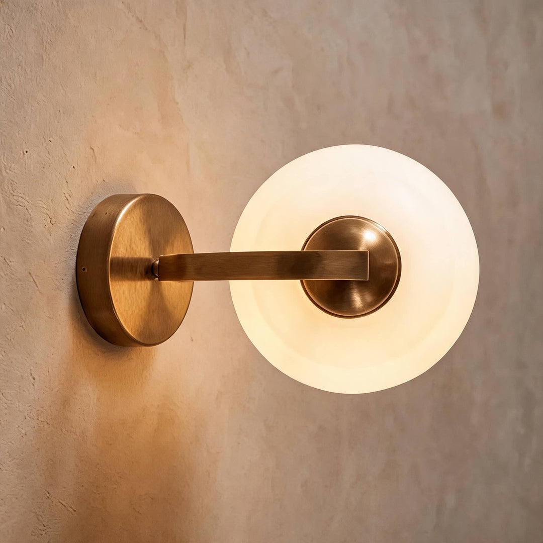 Modern Wall Light Adjustable Sconce Light Metal Glass E26/E27 Base Dimmable Warm Ambience