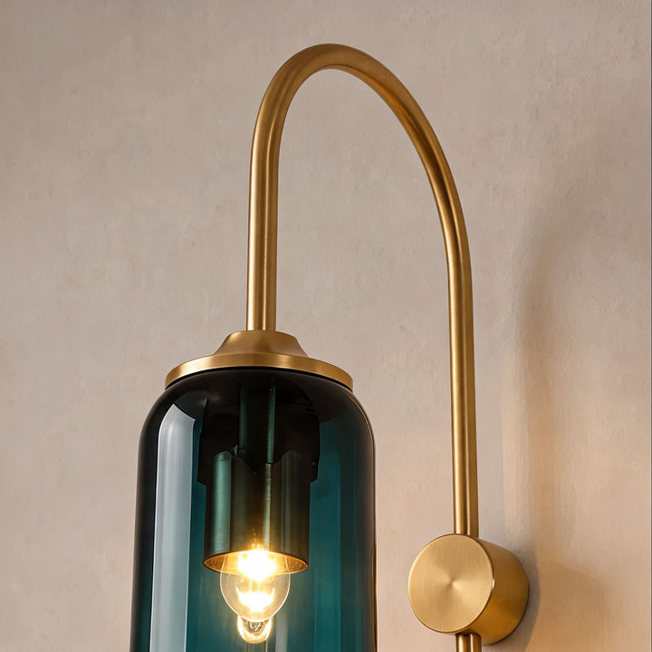 Modern Wall Light Wall Mounted Glass Dimmable LED Fixture for Contemporary Spaces