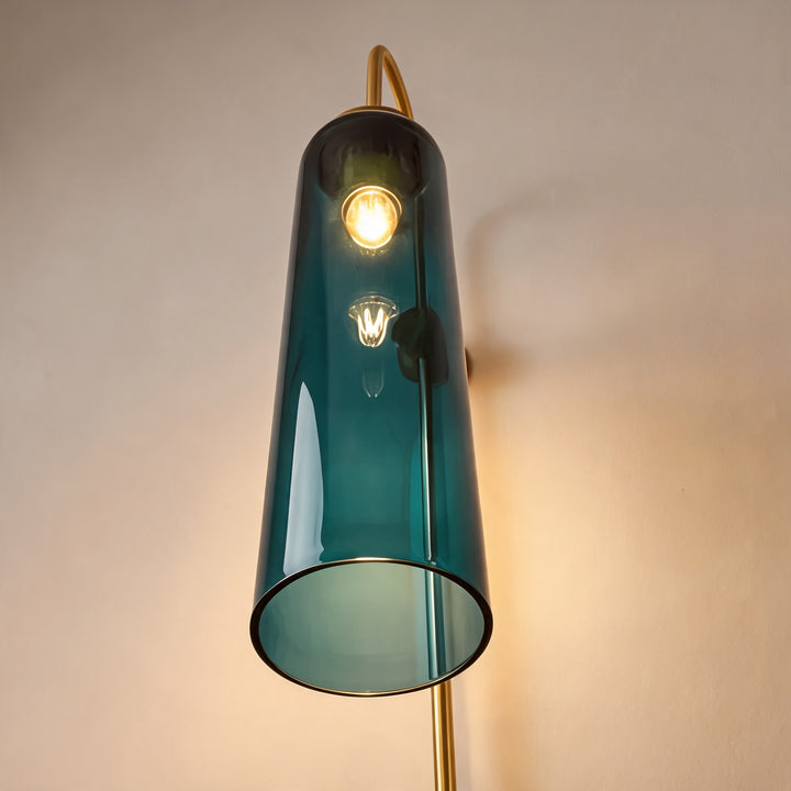 Modern Wall Light Wall Mounted Glass Dimmable LED Fixture for Contemporary Spaces