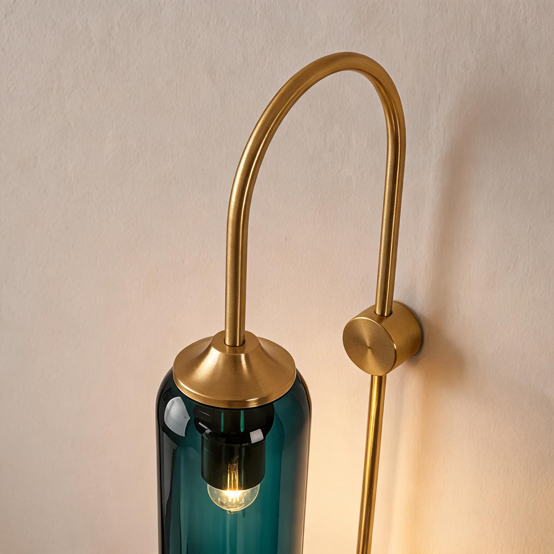Modern Wall Light Wall Mounted Glass Dimmable LED Fixture for Contemporary Spaces