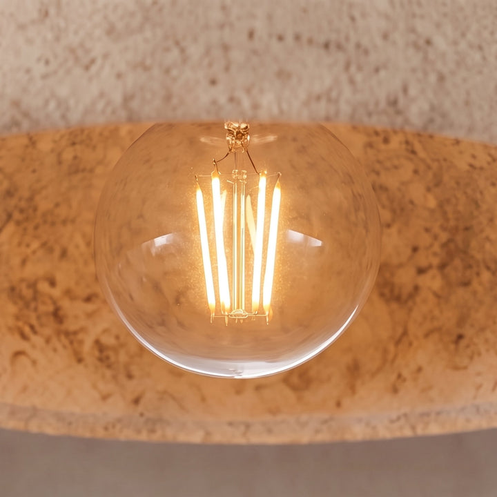 Modern Flush Mount Ceiling Light Iron Construction LED 4W Adjustable Color Temperature
