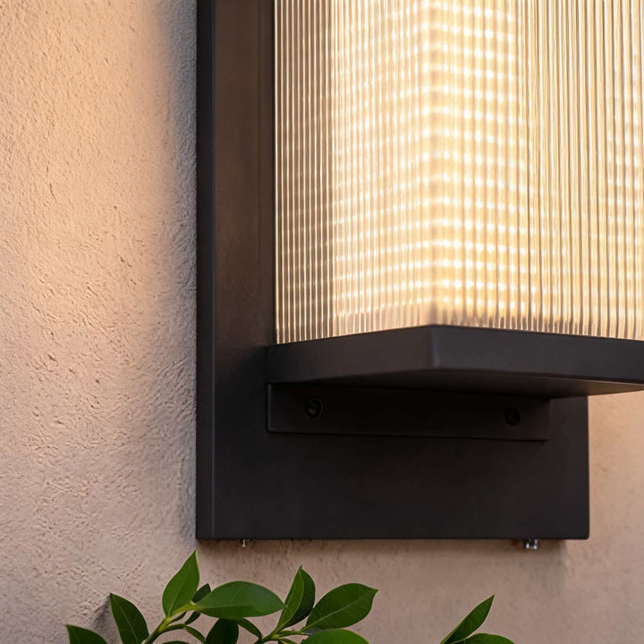 Modern Outdoor Wall Light Wall Mounted Stainless Steel IP65 Waterproof Integrated LED