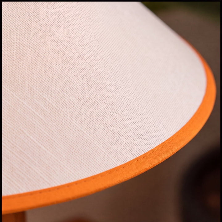 Modern Table Lamp with Adjustable Shade and Wooden Base LED for Home and Office Use