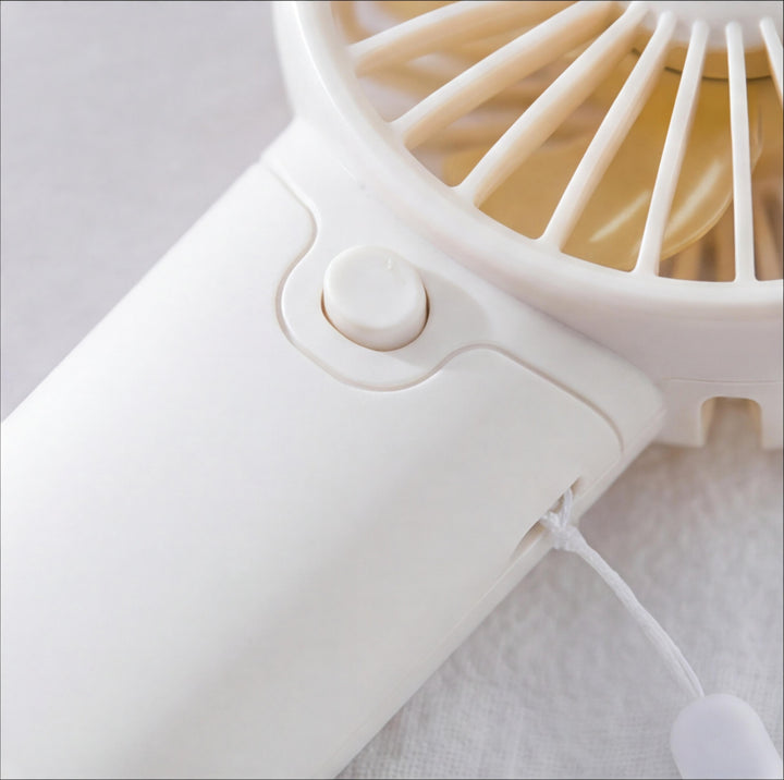 Portable Handheld Fan Lightweight Battery Operated Mini Fan with Compact Design for On-the-Go Cooling