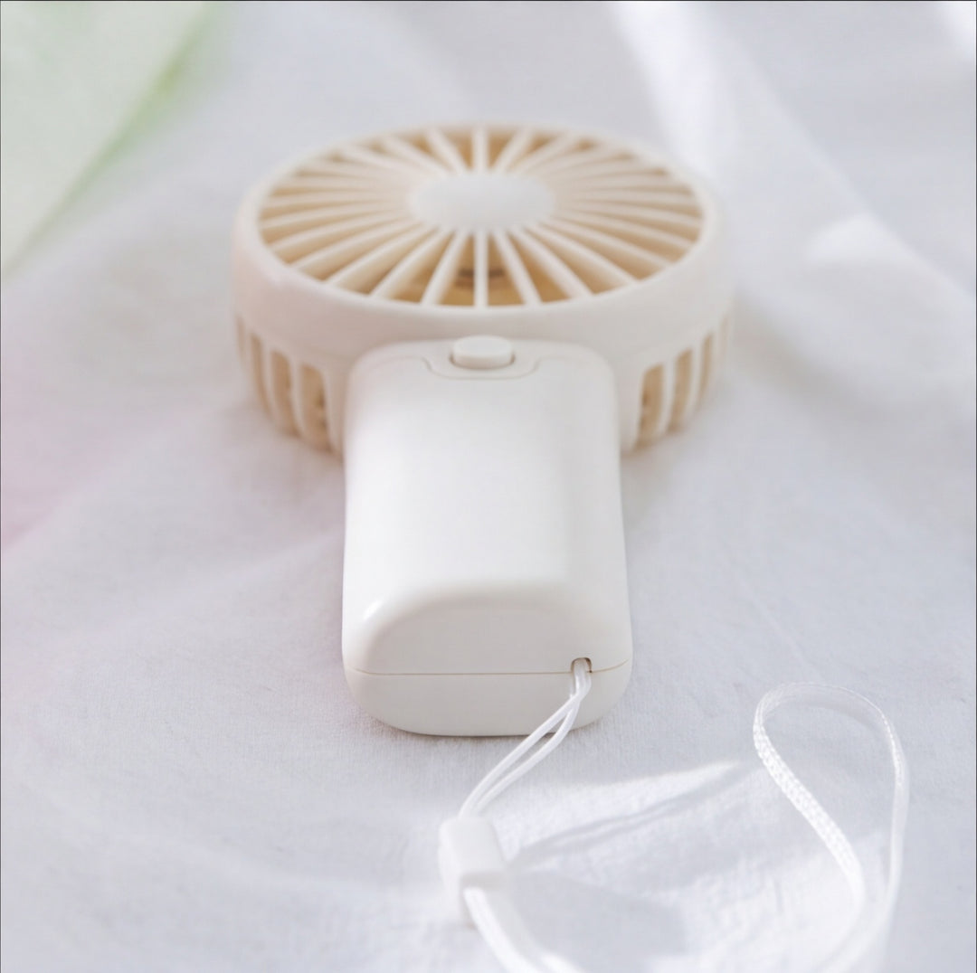 Portable Handheld Fan Lightweight Battery Operated Mini Fan with Compact Design for On-the-Go Cooling