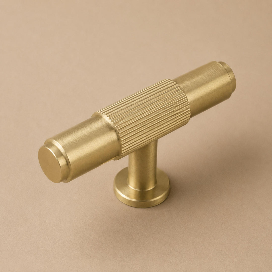 Contemporary Cabinet Handles Set Ergonomic Pulls and Knobs Durable Metal for Kitchen Drawers