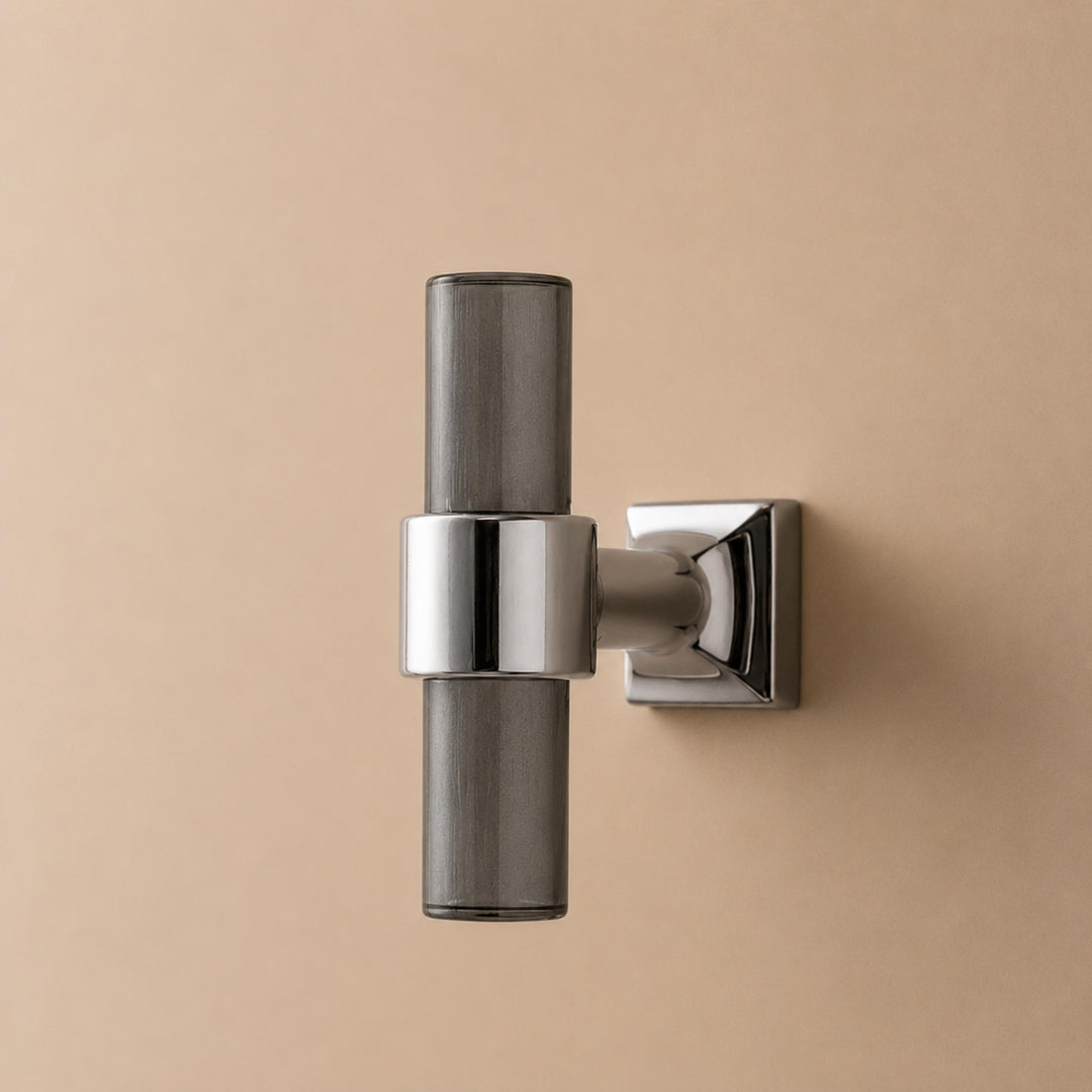 Modern Acrylic Cabinet Handles and Drawer Pulls with Ergonomic Grip Easy Installation