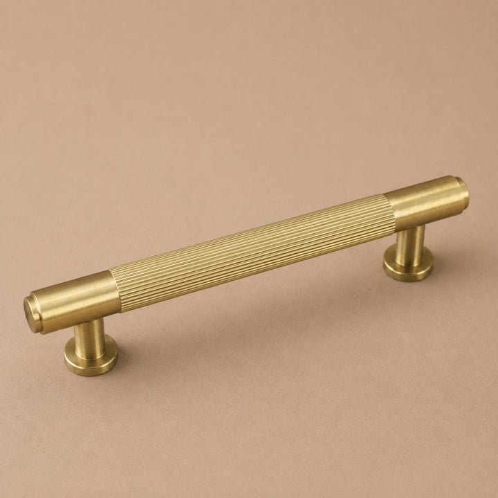Contemporary Cabinet Handles Set Ergonomic Pulls and Knobs Durable Metal for Kitchen Drawers