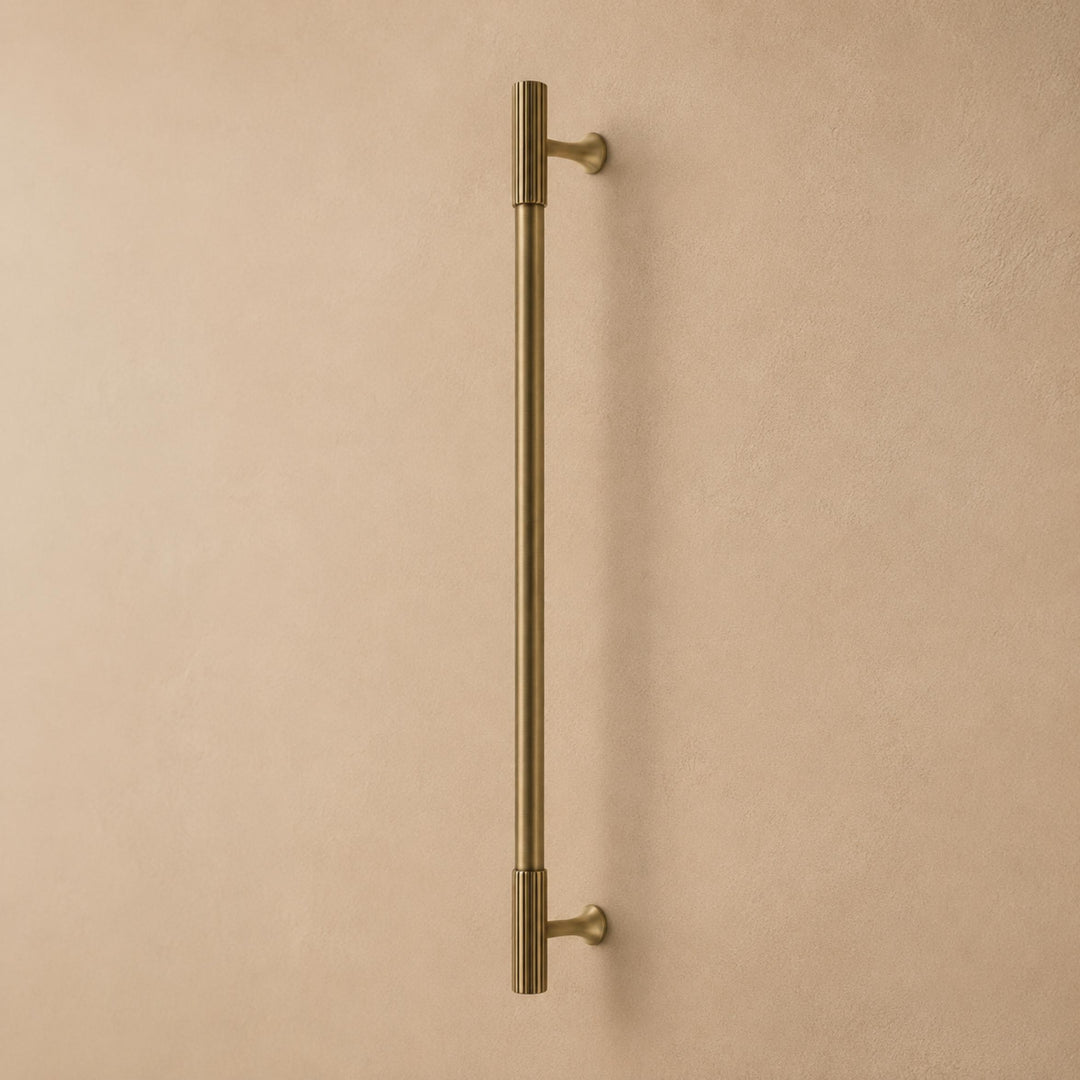 Modern Brass Cabinet Hardware Set with Antique Finish for Drawers and Cabinets