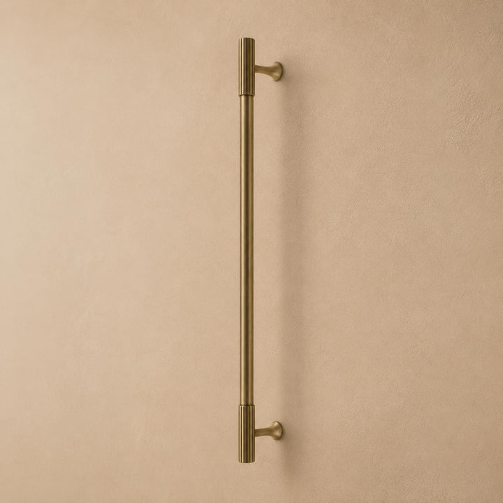 Modern Brass Cabinet Hardware Set with Antique Finish for Drawers and Cabinets