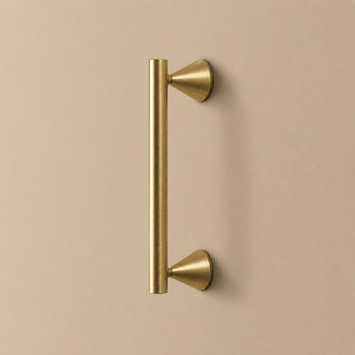 Modern Crystal Drawer Pulls and Knobs Set with Rust-Resistant Brass Finish for Kitchen Cabinets