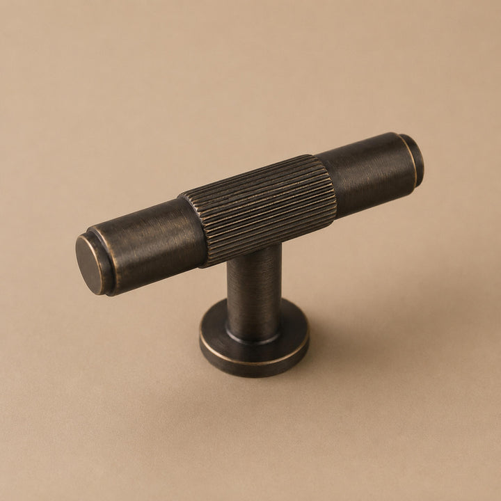 Contemporary Cabinet Handles Set Ergonomic Pulls and Knobs Durable Metal for Kitchen Drawers