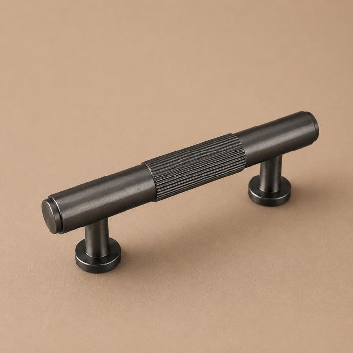 Contemporary Cabinet Handles Set Ergonomic Pulls and Knobs Durable Metal for Kitchen Drawers