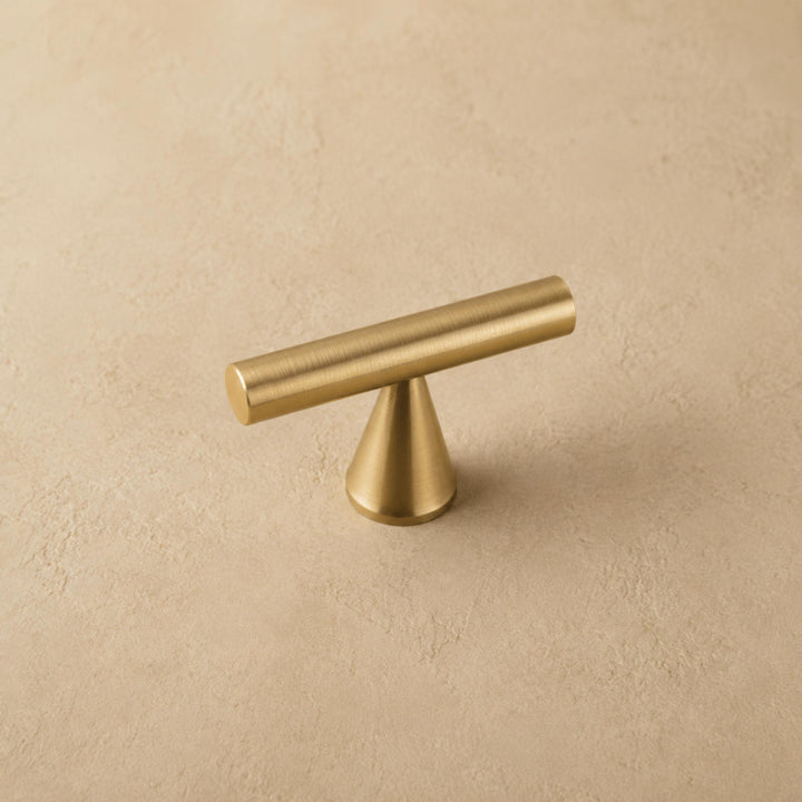 Modern Crystal Drawer Pulls and Knobs Set with Rust-Resistant Brass Finish for Kitchen Cabinets