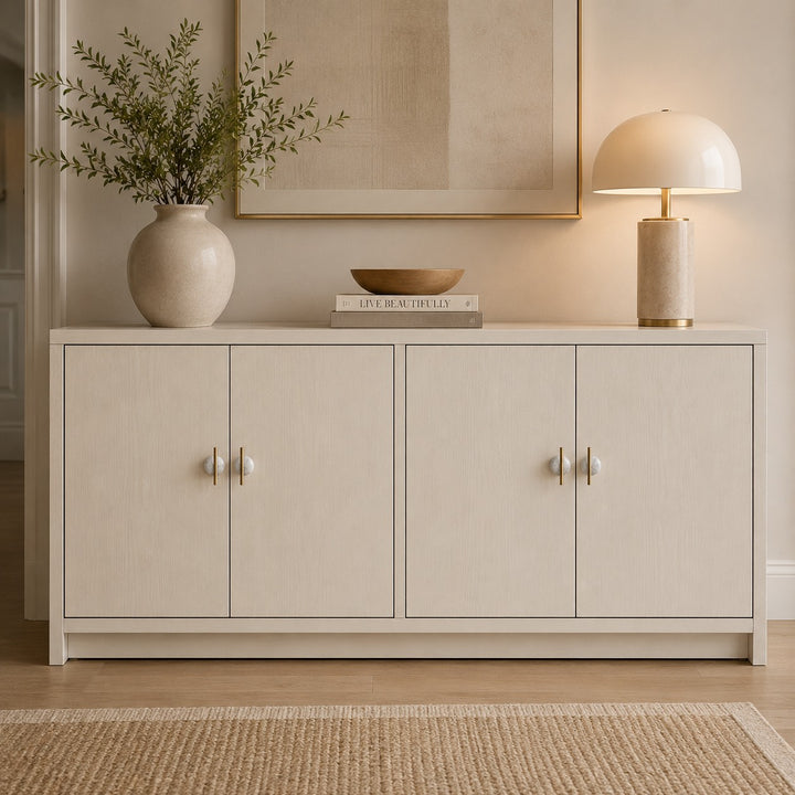Modern Crystal Drawer Pulls and Knobs Set with Rust-Resistant Brass Finish for Kitchen Cabinets