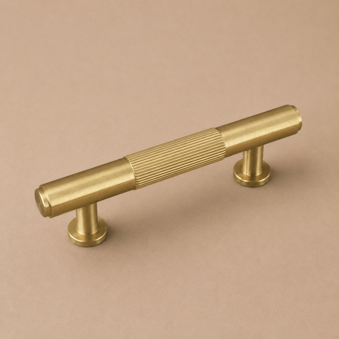 Contemporary Cabinet Handles Set Ergonomic Pulls and Knobs Durable Metal for Kitchen Drawers