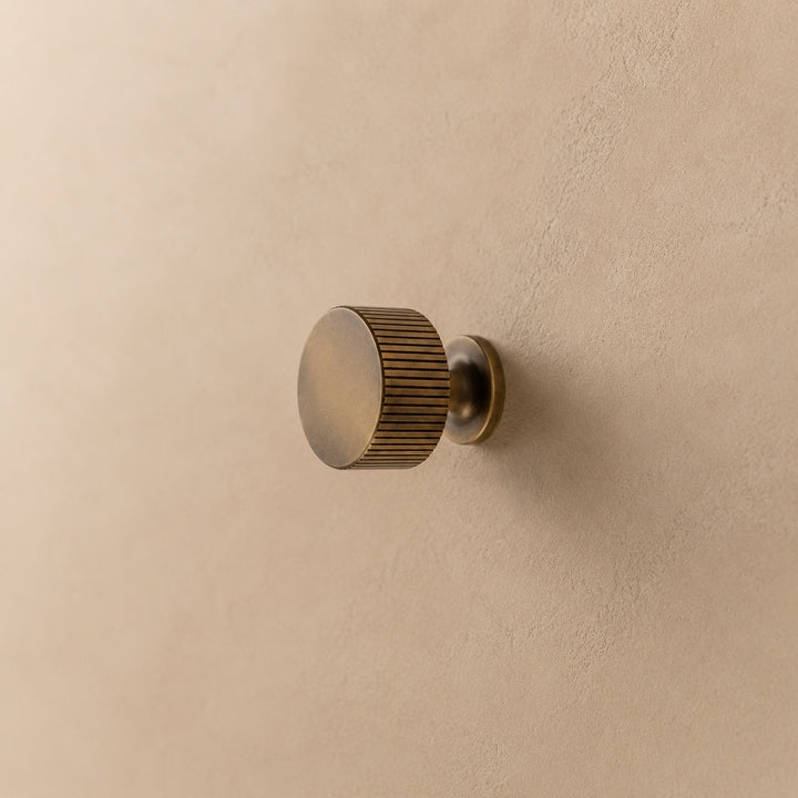 Modern Brass Cabinet Hardware Set with Antique Finish for Drawers and Cabinets