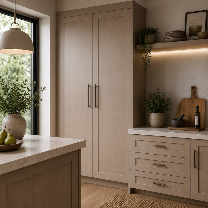 Modern Knurled Cabinet Handle Brass Fixture with Durable Grip for Cabinets and Drawers