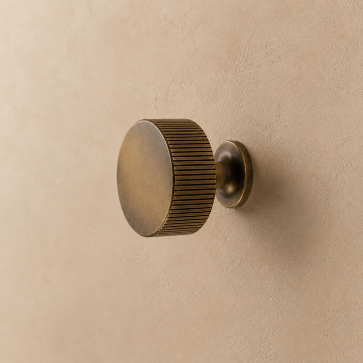 Modern Brass Cabinet Hardware Set with Antique Finish for Drawers and Cabinets