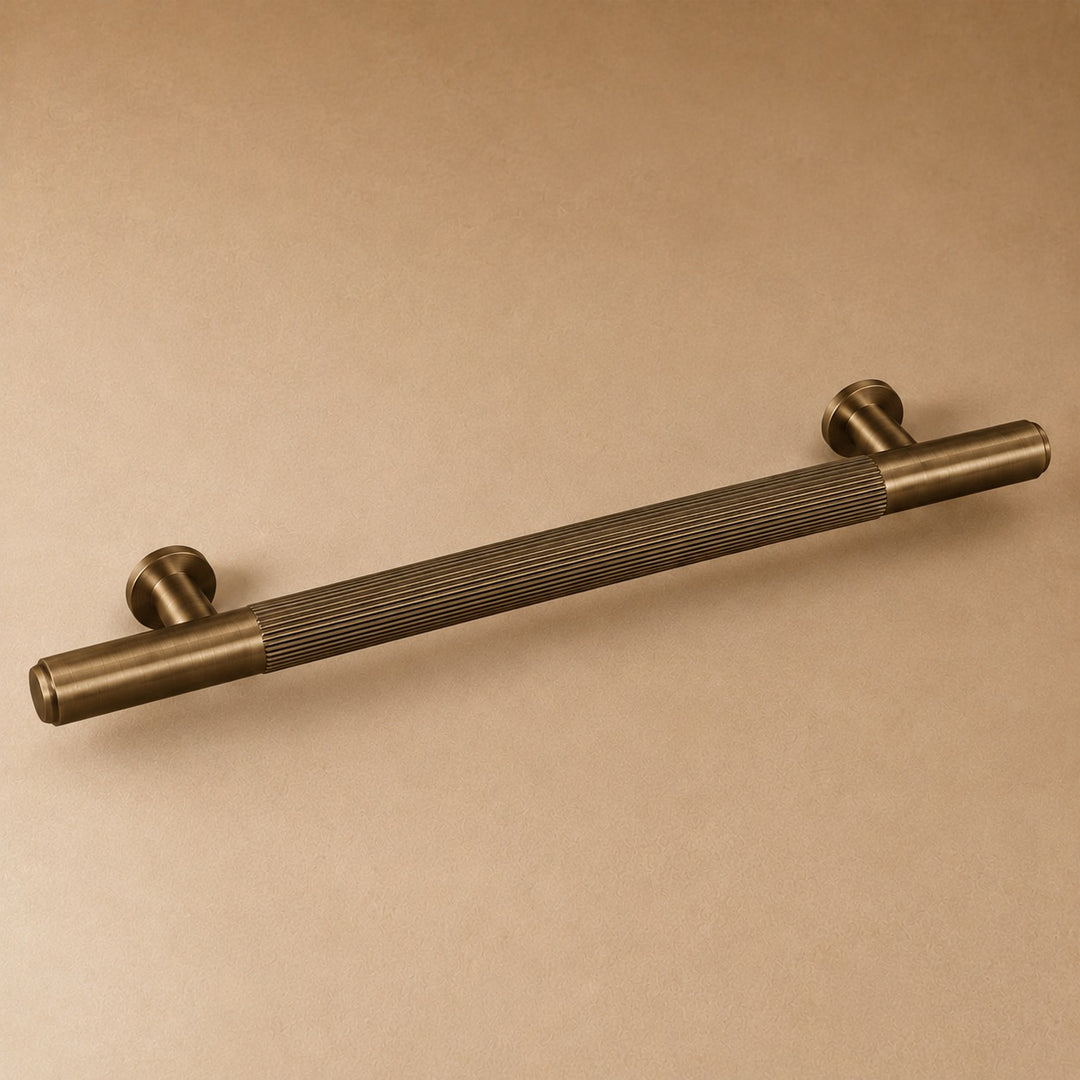 Contemporary Cabinet Handles Set Ergonomic Pulls and Knobs Durable Metal for Kitchen Drawers