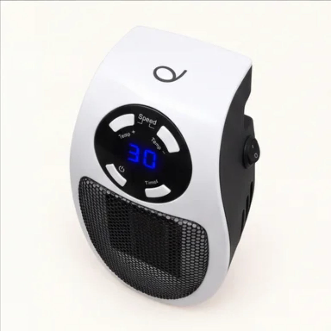 Electric Wall Heater Compact Design Wall Mounted Flame-Retardant with Remote Control Adjustable Temperature 350W
