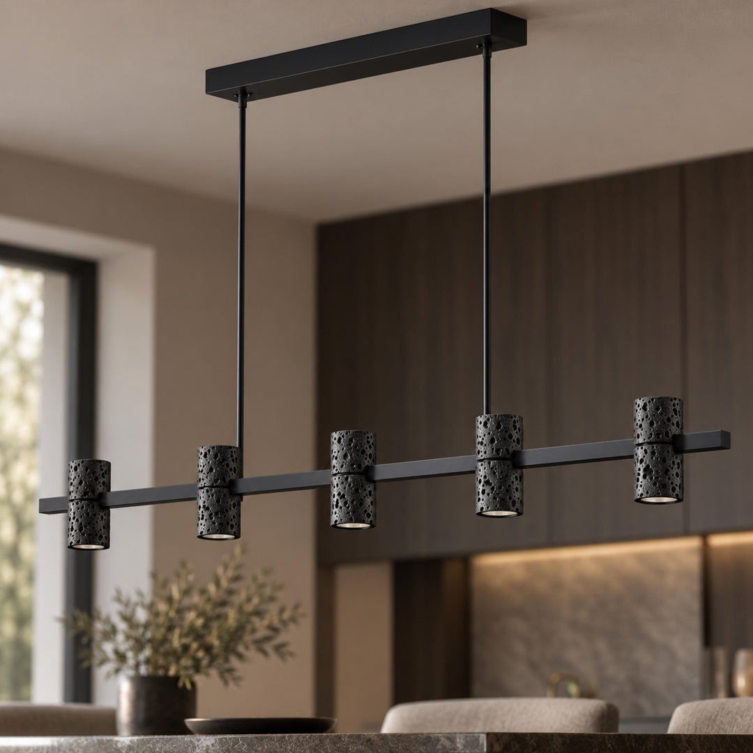 Modern Flush Mount Ceiling Light Travertine LED for Stylish Ambient Illumination