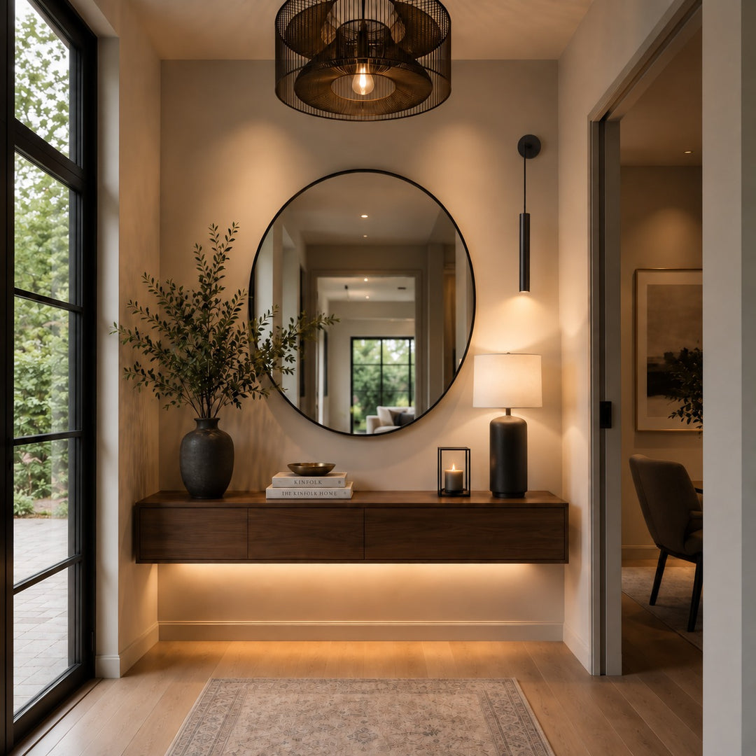 Modern Brass Wall Light Adjustable Dimmable Integrated LED Indoor Fixture