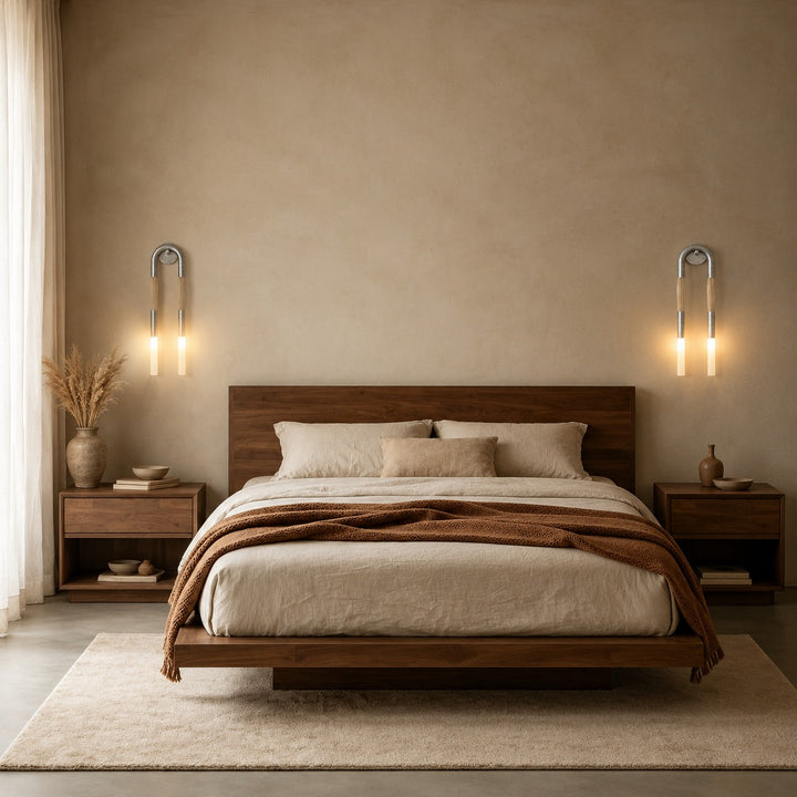 Modern Double Head Wall Sconce Wall Mounted Adjustable Metal LED Lighting Fixture
