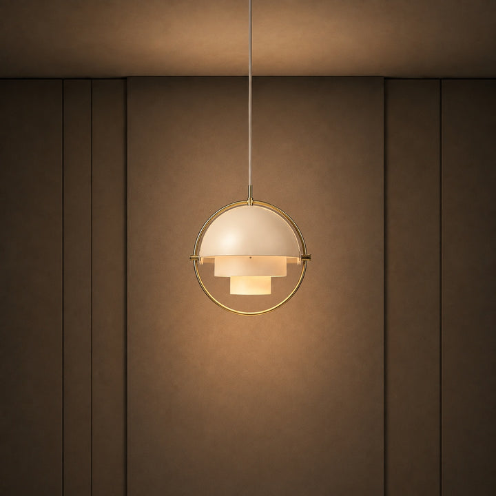 Modern Adjustable Black Pendant Light with Metal Shade for Kitchen Pendant Lighting