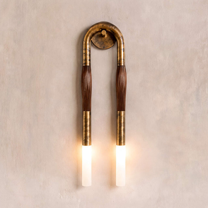 Modern Double Head Wall Sconce Wall Mounted Adjustable Metal LED Lighting Fixture